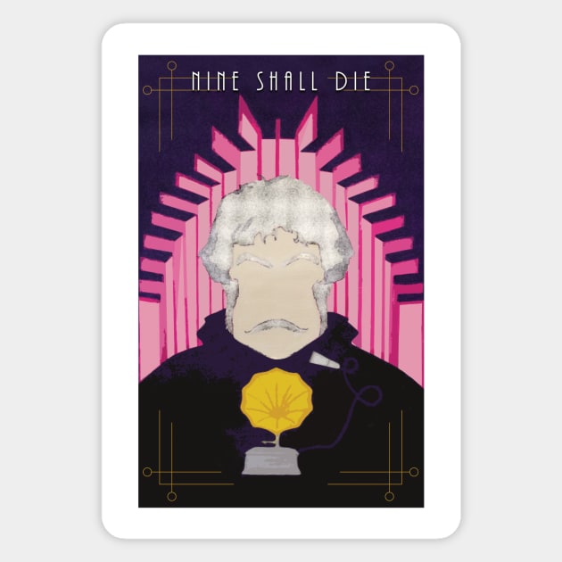 NINE SHALL DIE Magnet by CinemApocalypse